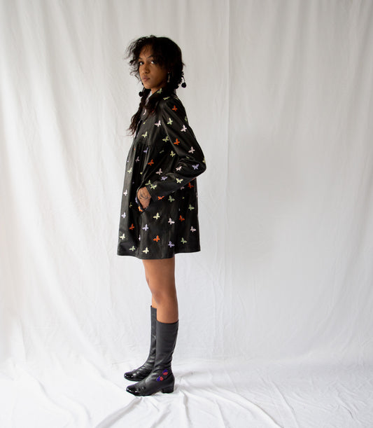 Lasaia Embroidered Butterfly Jacket