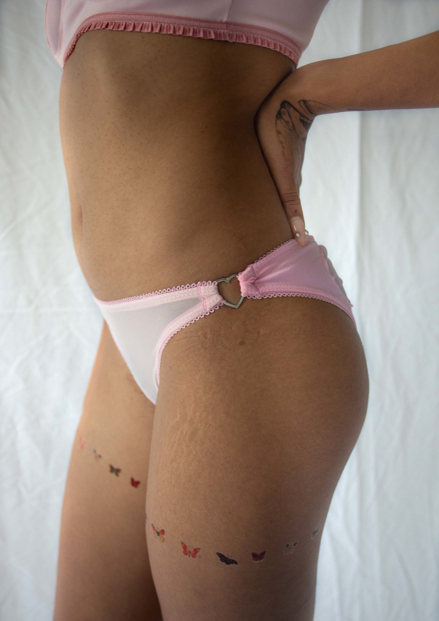 88 Butterfly Briefs Pink and Lilac