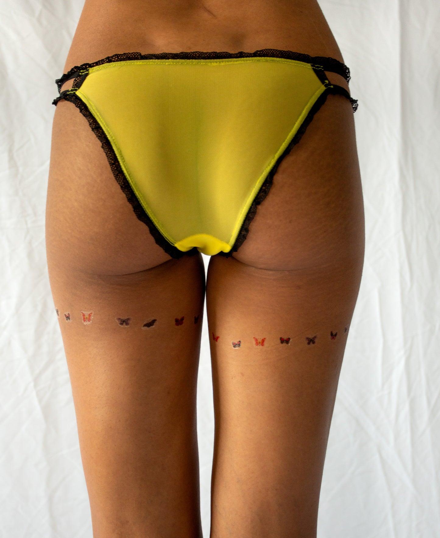Iole Bikini Bottom Yellow/Black