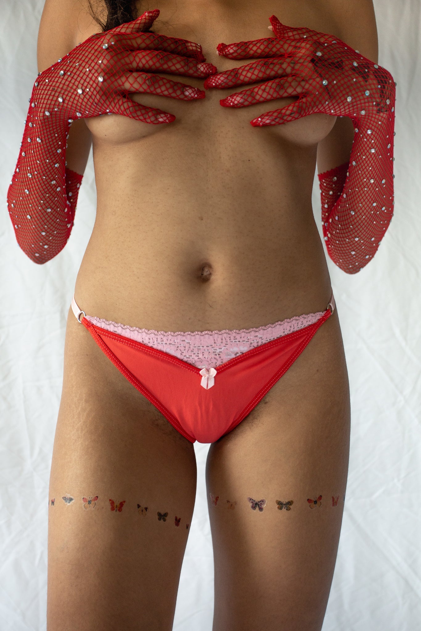 Numilia G-String Red and Pink