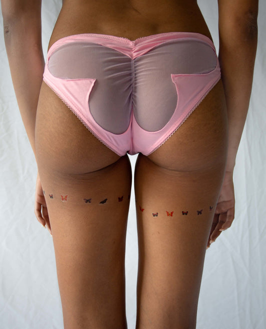 88 Butterfly Briefs Pink and Lilac