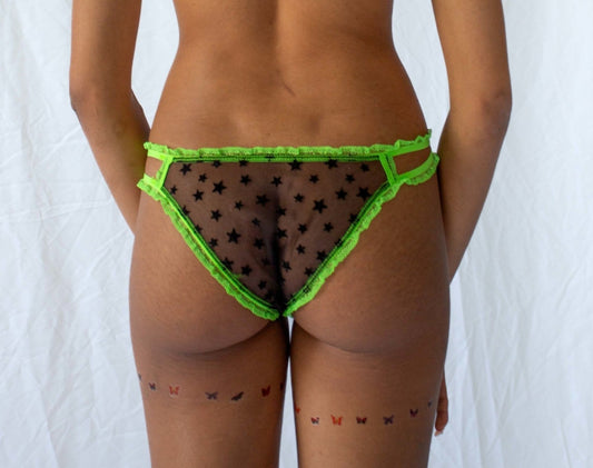 Iole Bikini Bottom Green/Black